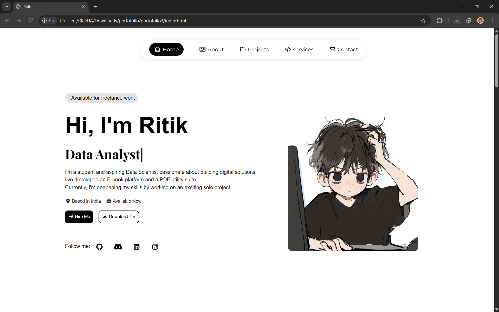 Portfolio Website